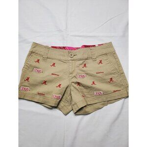 Alabama Crimson Tide Women's Shorts Size 5 College Classics NCAA Football Y2K